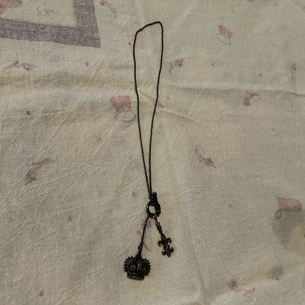 Nadri Black Pave Necklace